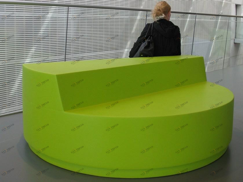 Quinze & Milan Скамья со спинкой Round sun-id-1466995