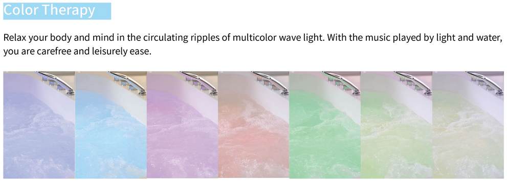 A104 L Ванна гидромассажная SSWW  - Вид №2