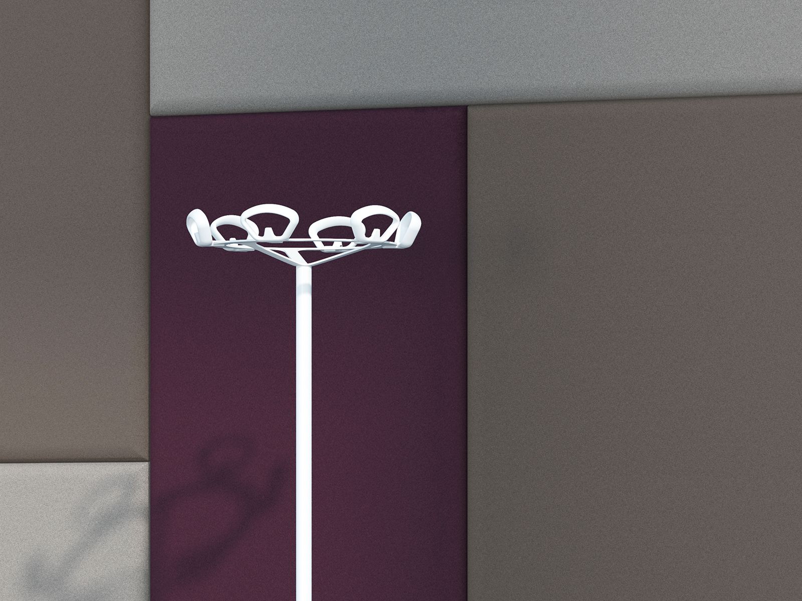 Окрашенная металлическая напольная вешалка Manade Kobé ARCH-00008087