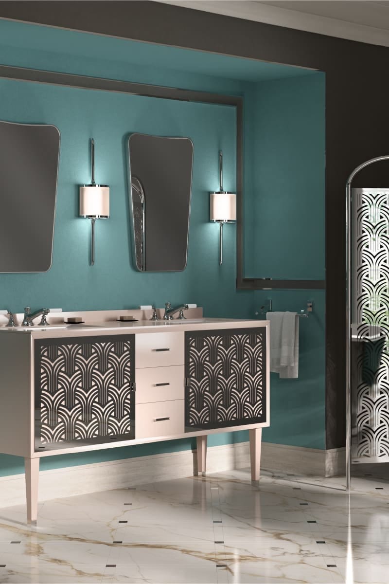 Деревянная двойная раковина с дверцами Park Avenue CORA 3S ARCH-00139415 - Вид №7