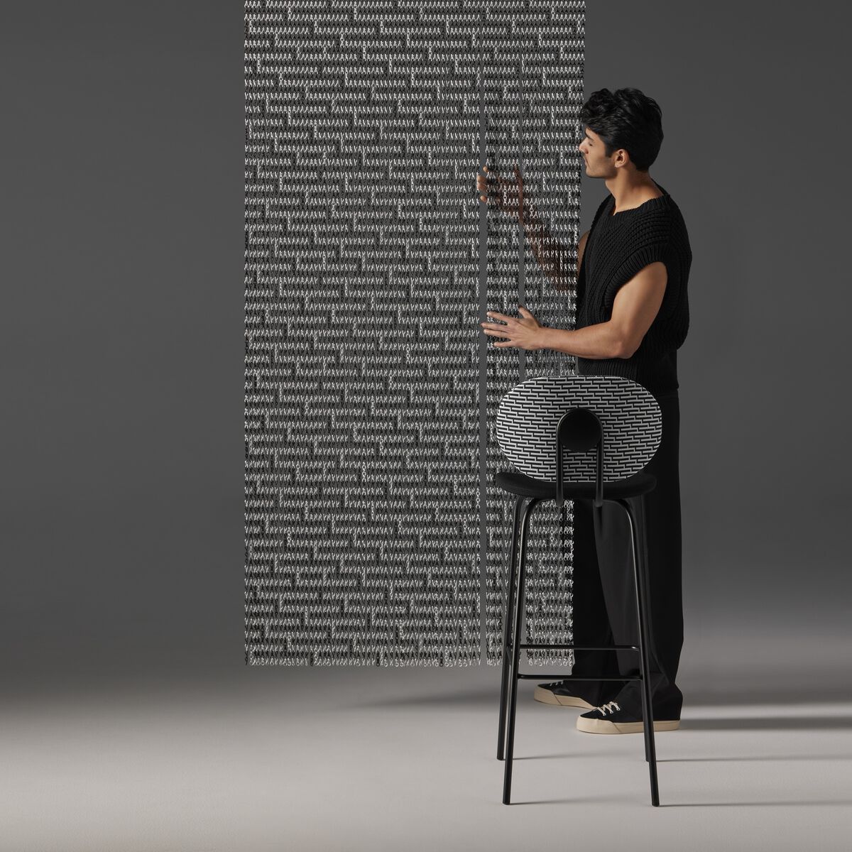 Алюминиевая проволочная палатка Kriskadecor WEAVING COLLECTION ARCH-00057479 - Вид №25