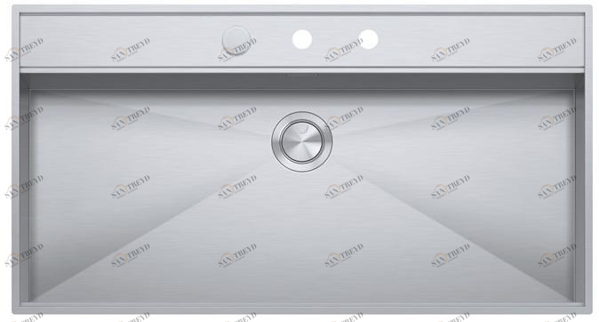 1lfx101 Встроенная раковина под столешницу овальная Barazza Flexi