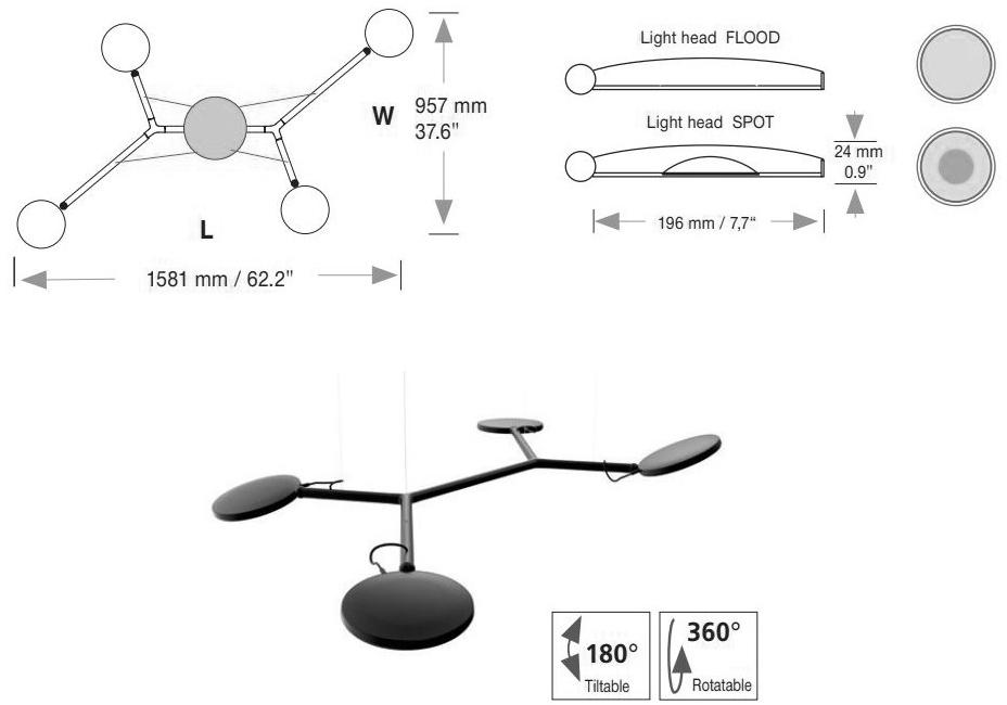 Sattler Светодиодная подвесная лампа Avveni sun-id-1438805 - Вид №2