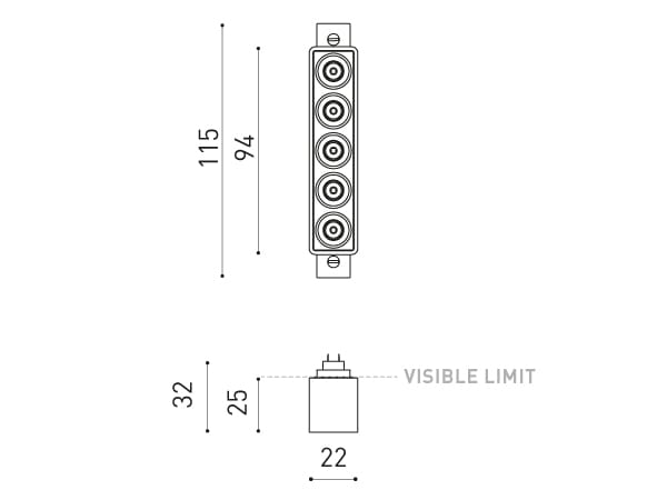 Алюминиевое светодиодное освещение Arkoslight Minimal Track ARCH-00088995 - Вид №7