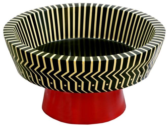 Ваза для фруктов в мдф Vanilla noir Santreyd sun-id-1365326 - Вид №4