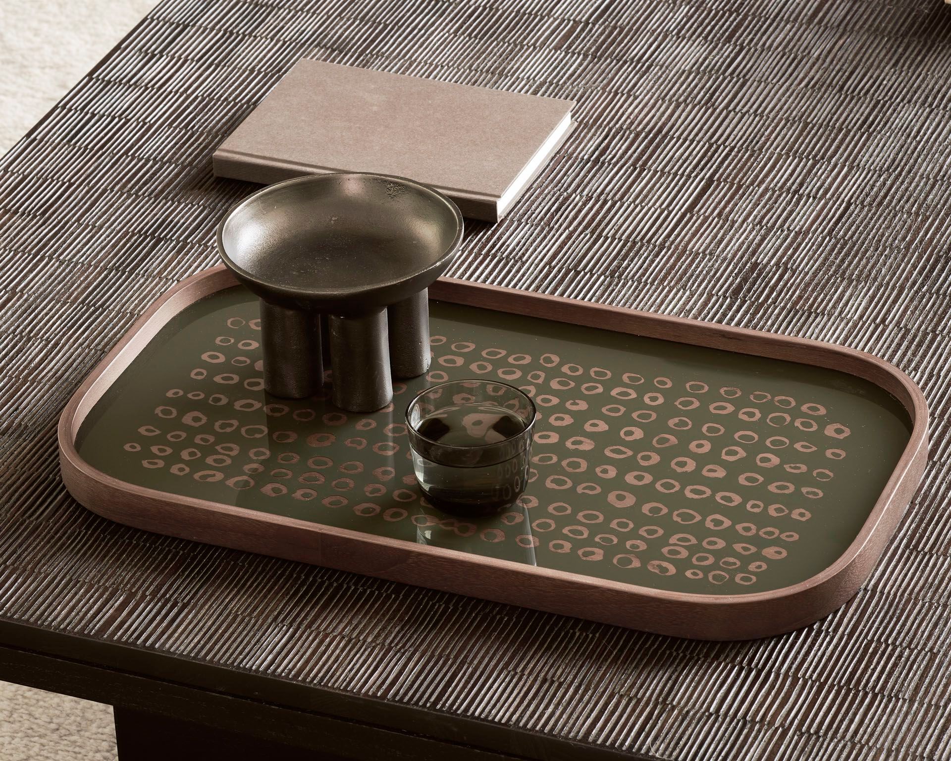 Низкий прямоугольный стол из тикового дерева Ethnicraft Grooves ARCH-00085933 - Вид №5