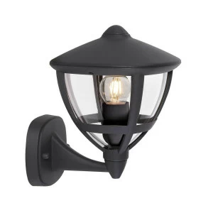 Уличный настенный светильник 23,5х20,5х17,5 см черный Nollo 31996 GLOBO ФОНАРЬ 00-3898396 Черный