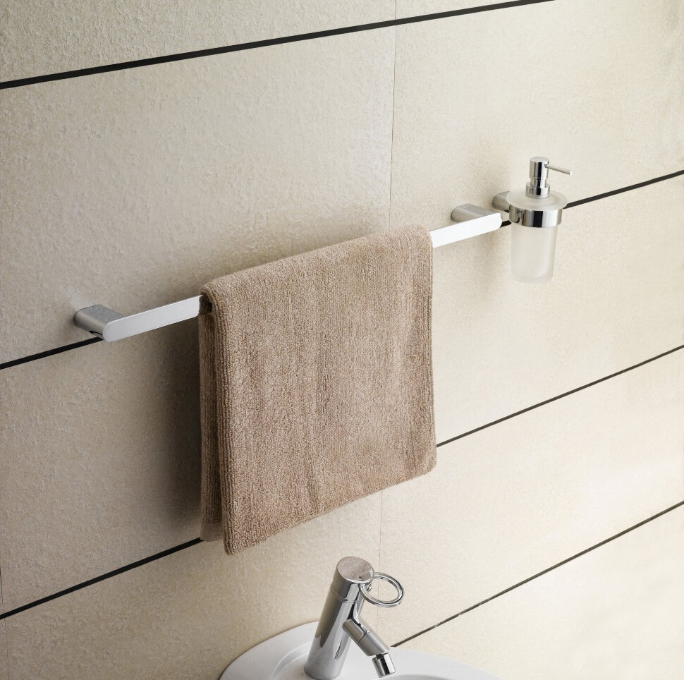 24001A Полотенцедержатель подвесной цвет хром LANGBERGER LUGANO - Вид №2