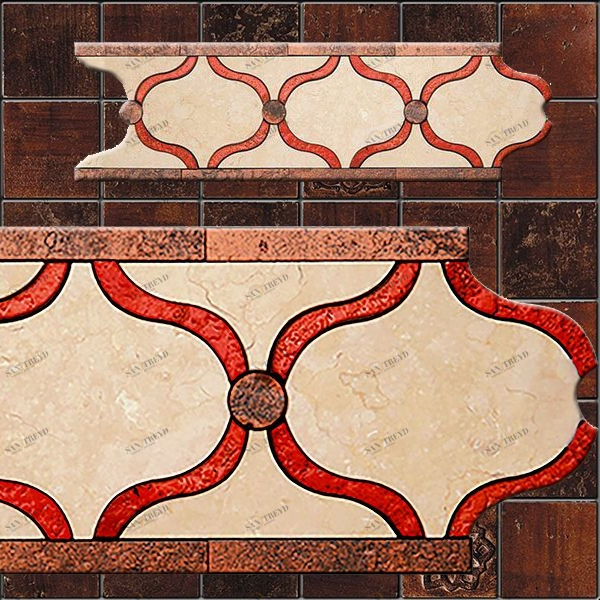 БОРДЮР ИЗ МРАМОРА GE-3 SKALINI ORNAMENTAL GE3