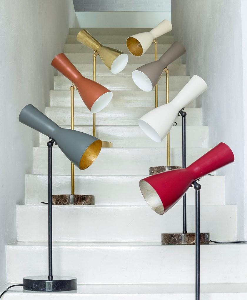 Il Bronzetto Регулируемая настольная лампа из латуни Wormhole Wor04 - Вид №10