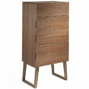 Комод высокий с ящиками орех CP1702-A от Angel Cerda ANGEL CERDA ДИЗАЙНЕРСКИЕ 148710 Коричневый;орех