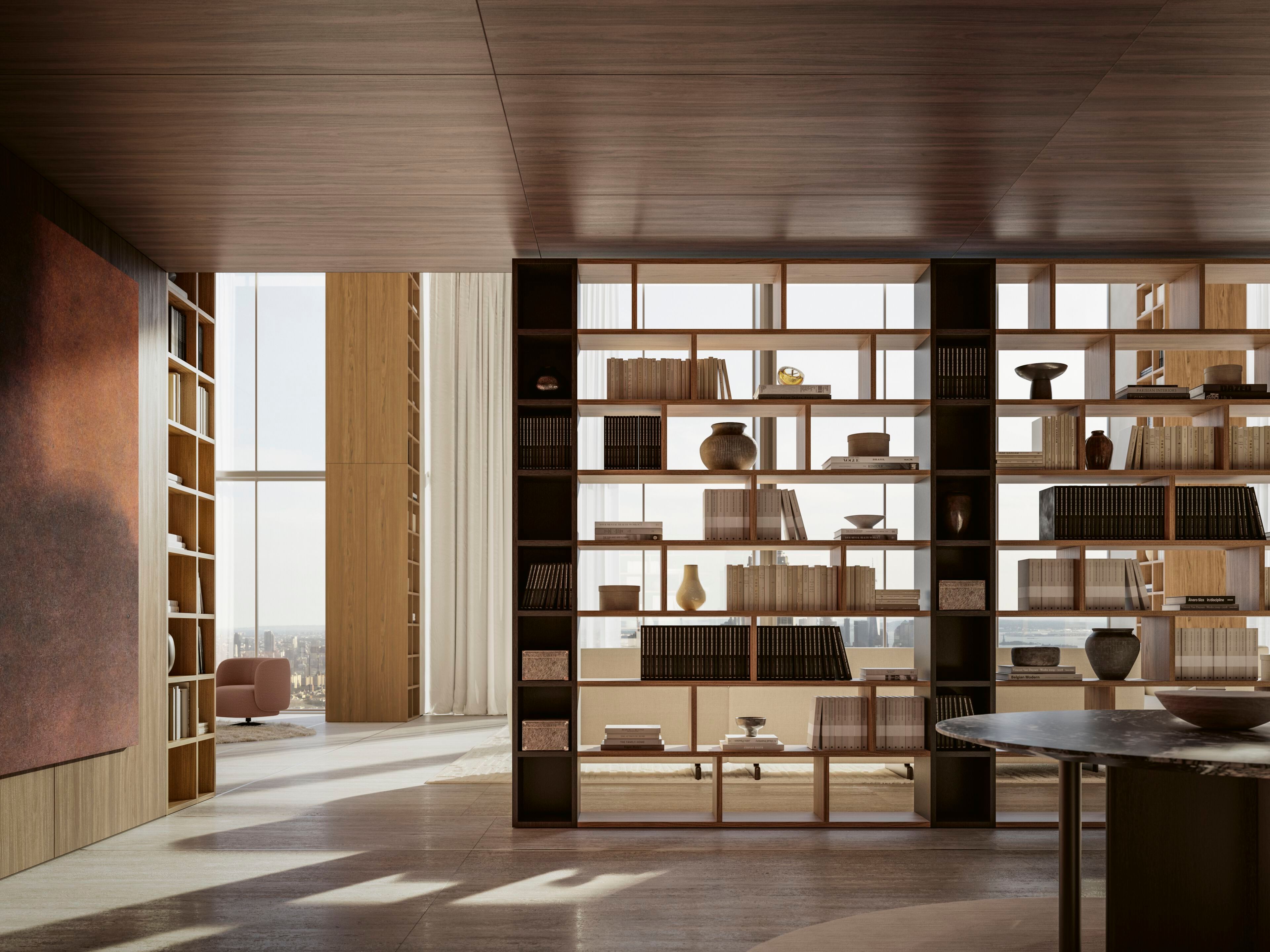 Индивидуальный модульный модульный книжный шкаф Lema Selecta ARCH-00117006 - Вид №7