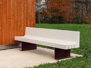 Скамья со спинкой