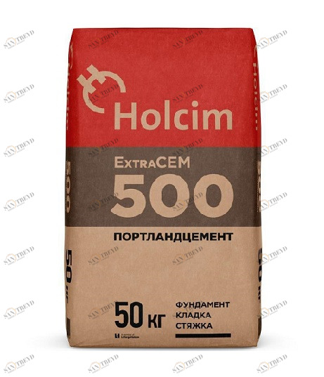 Цемент Holcim М500 Д20 50кг 13466