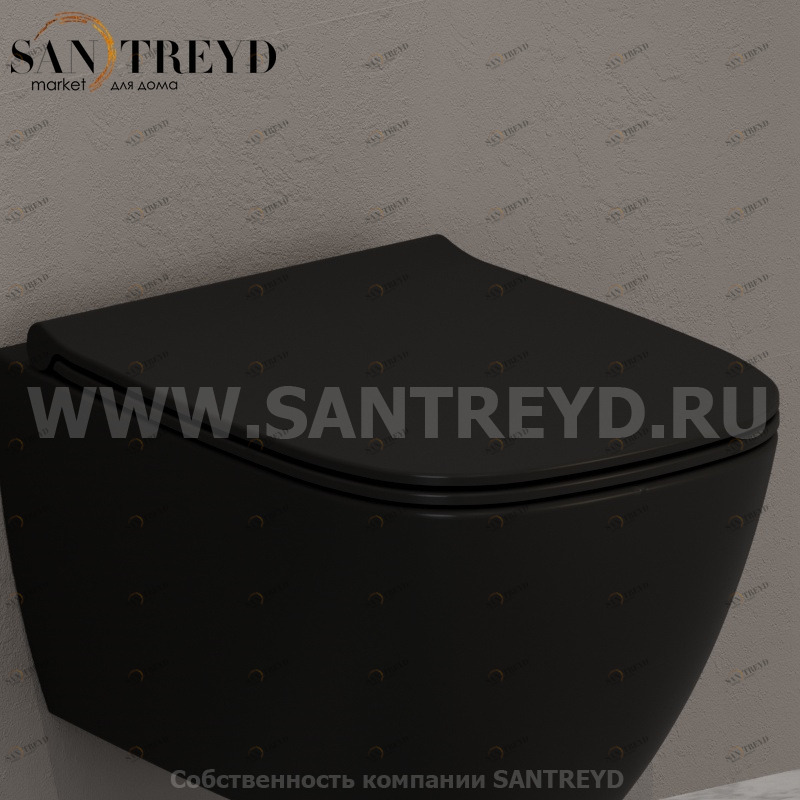 GN022AR Крышка сиденье для унитаза Ceramica Globo GENESIS