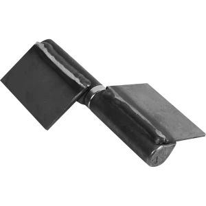 Петля гаражная левая 140x20x29 мм сталь цвет черный