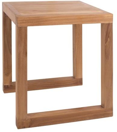 Il Giardino di Legno Квадратный садовый столик из тика Boxer Boxr0492 - Вид №1