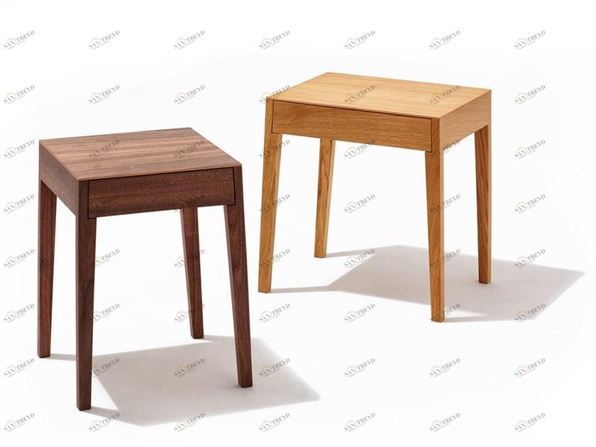 sixay furniture Прямоугольная тумбочка из дерева с ящиками Theo sun-id-1511680