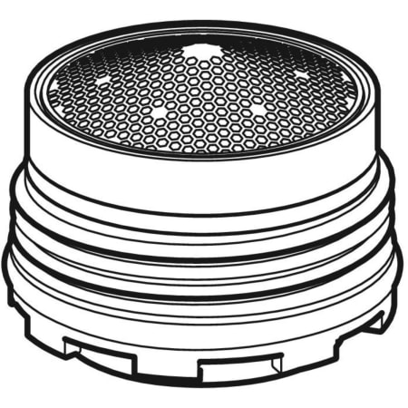 243.637.00.1 Аэратор Geberit для смесителей для раковин Piave и Brenta Geberit  - Вид №1