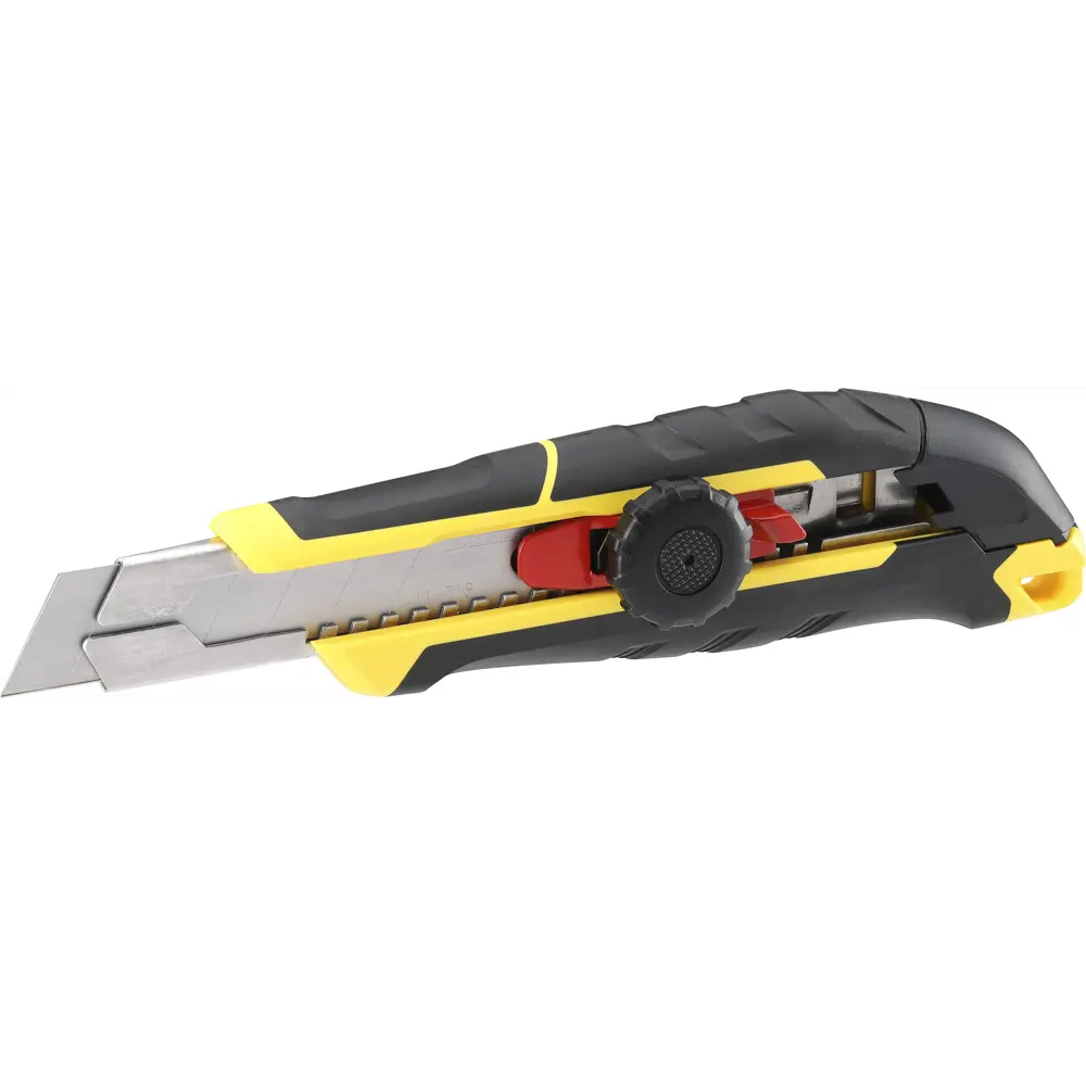 Нож строительный с винтовым зажимом Stanley Fatmax 18 мм, пластиковая рукоятка STLM-2196729