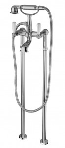 9528 Смеситель для ванны и душа напольный с душевым комплектом. Bongio La Tosca