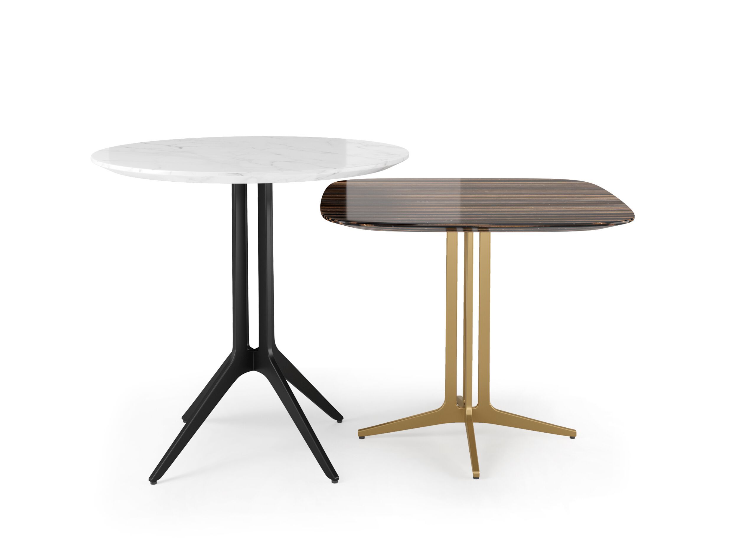 Журнальный столик из черного дерева PRADDY Natur ARCH-00031225 - Вид №1