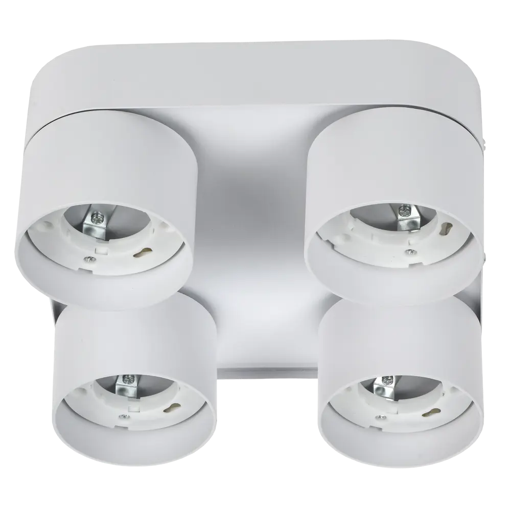 Спот поворотный IEK 4044 4 лампы GX53 6 м² цвет белый STLM-2000871 - Вид №2