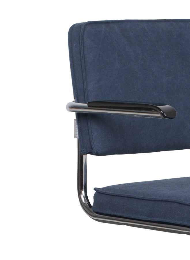 Кресло Ridge Vintage синее Zuiver 1200068 - Вид №5
