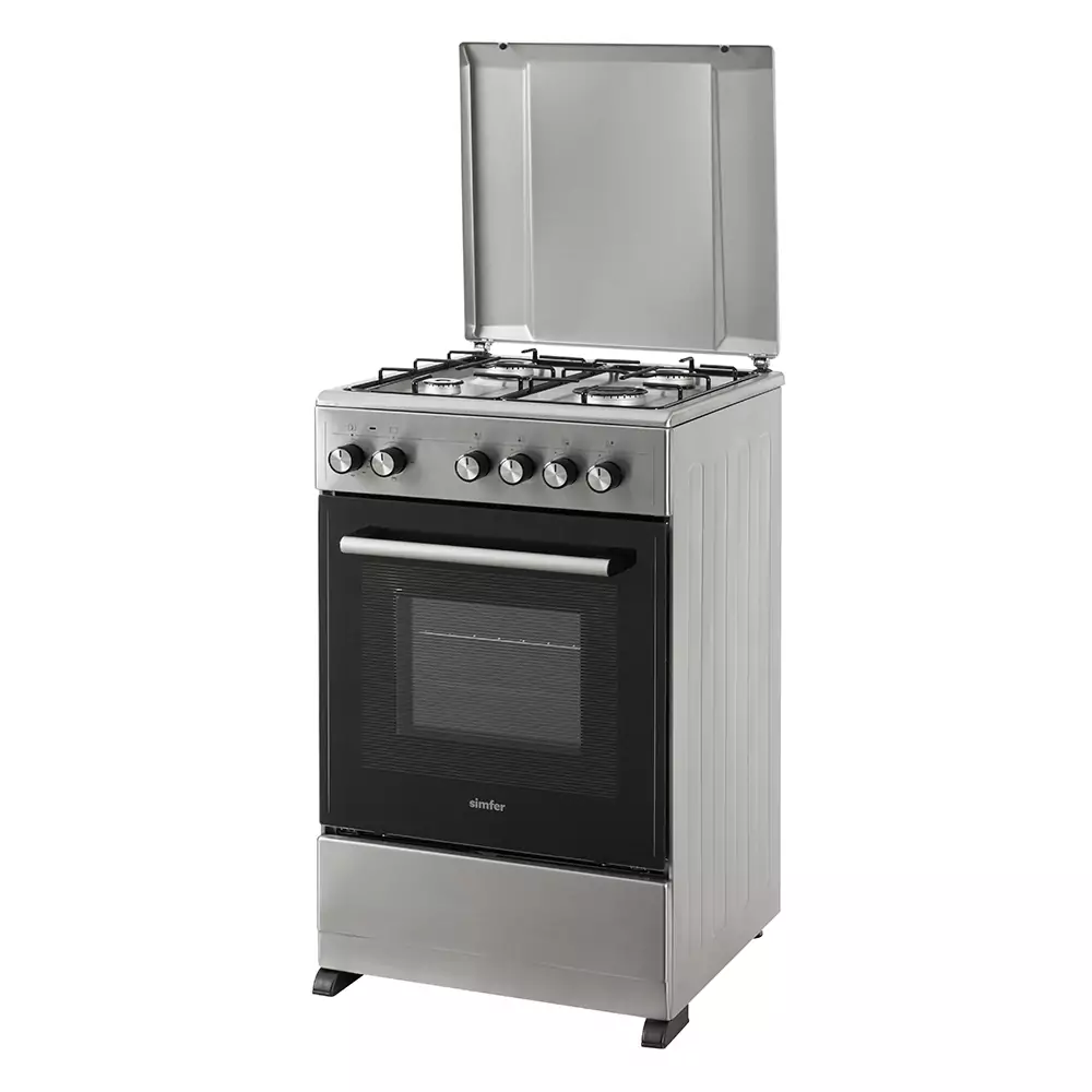 9936770 Комбинированная плита Simfer F50MM43017 серый STDN-0025777 - Вид №1