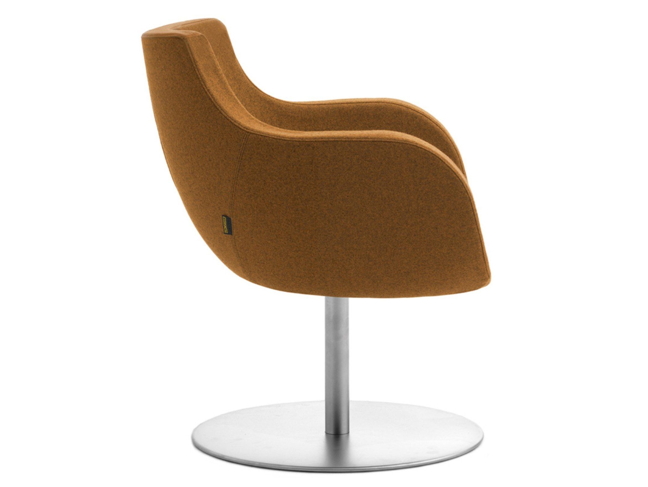 Шерстяное вращающееся кресло с подлокотниками Leyform Victoria ARCH-00117588 - Вид №1