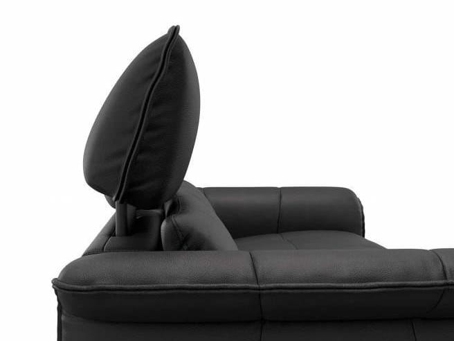 Кожаный диван с полуостровом Sofanella Adria ARCH-00046124 - Вид №9