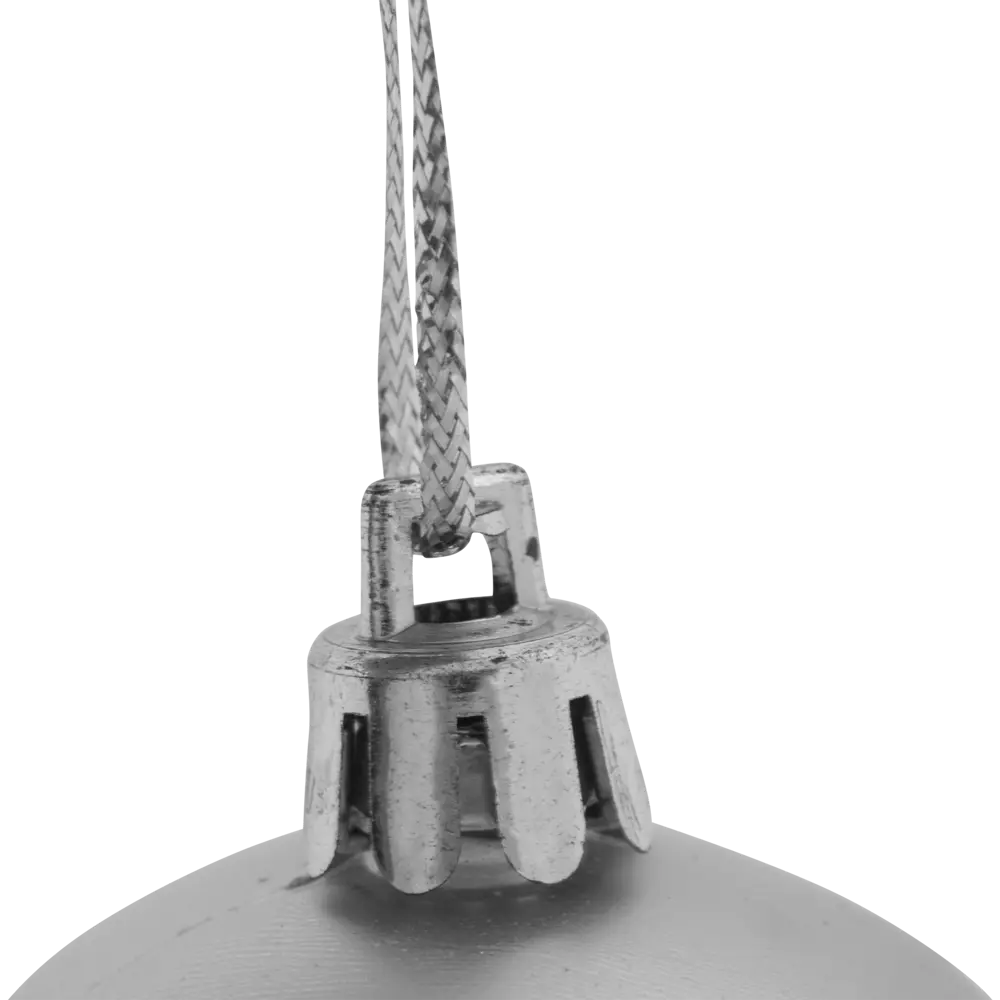 17876316 Набор ёлочных шаров, 5 см, 12 шт, в тубе, цвет серебро STLM-0966129 Santreyd  - Вид №6