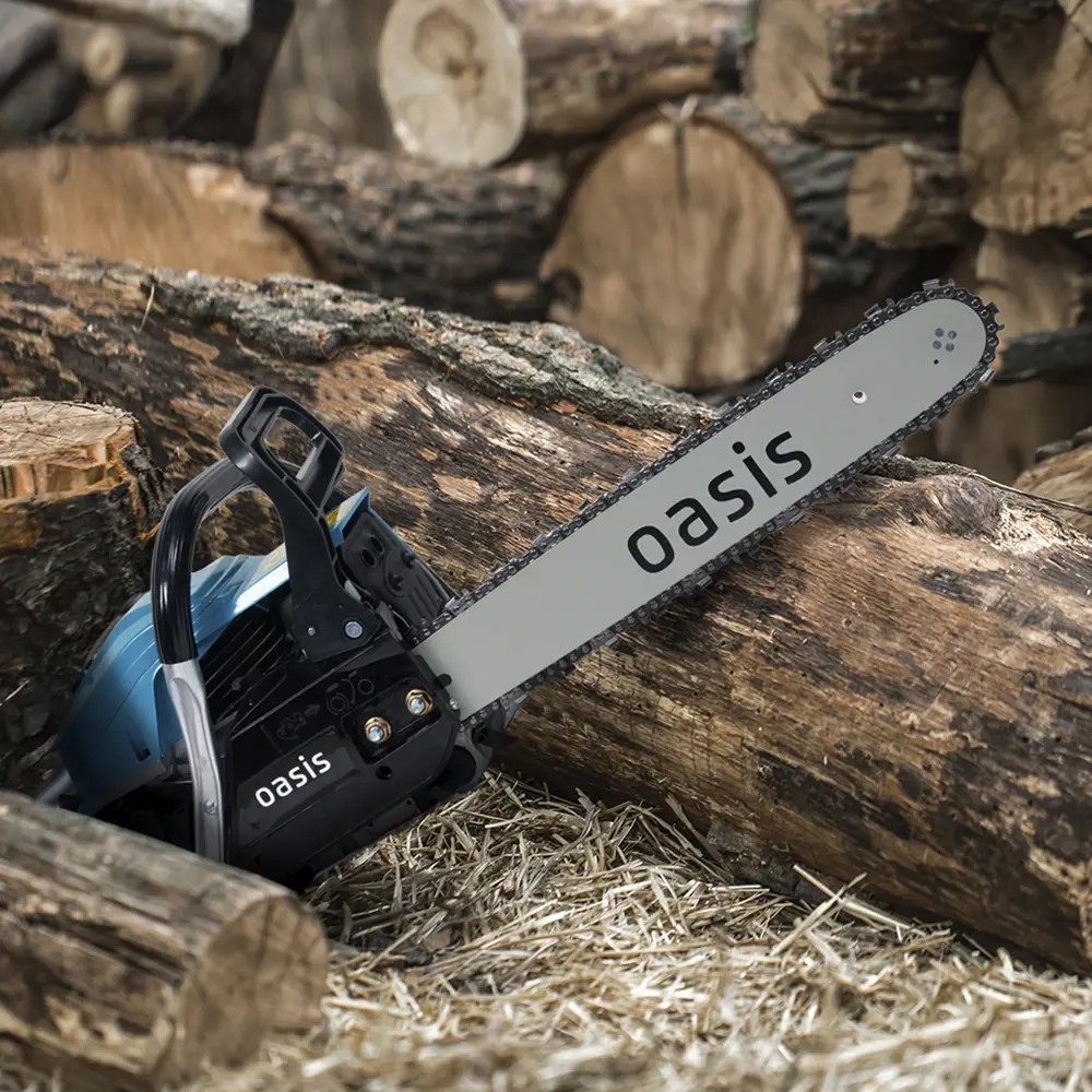 Бензиновая пила Oasis GS-17 с системой легкого запуска и антивибрацией 89361538 STLM-0957115 - Вид №10