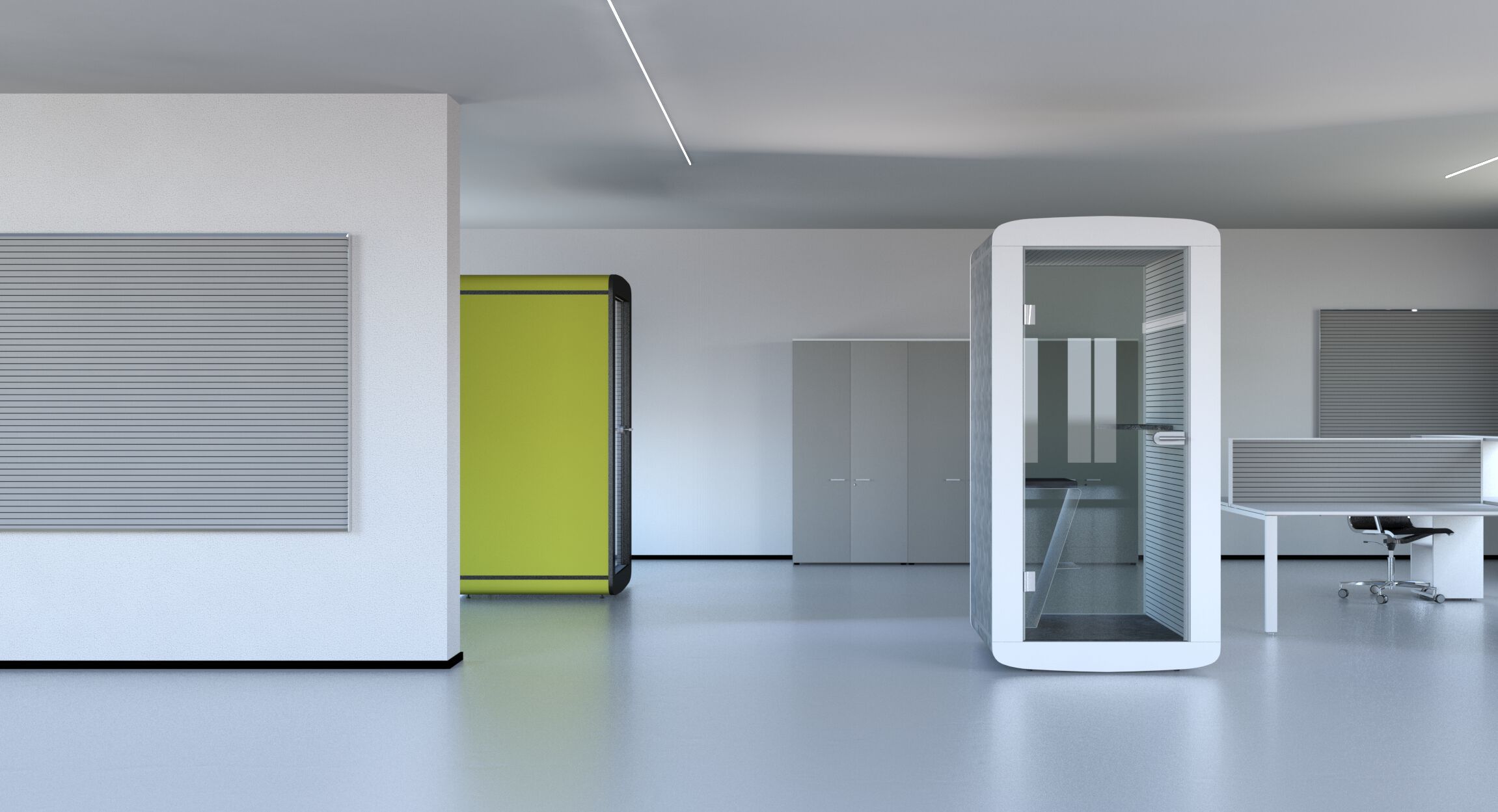 Одноместный акустическая офисная кабина Stefani акустическая коробка ARCH-00043739 - Вид №1