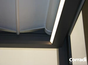 Corradi Настенный светильник для улицы из металла с диммером Chiusure e complementi