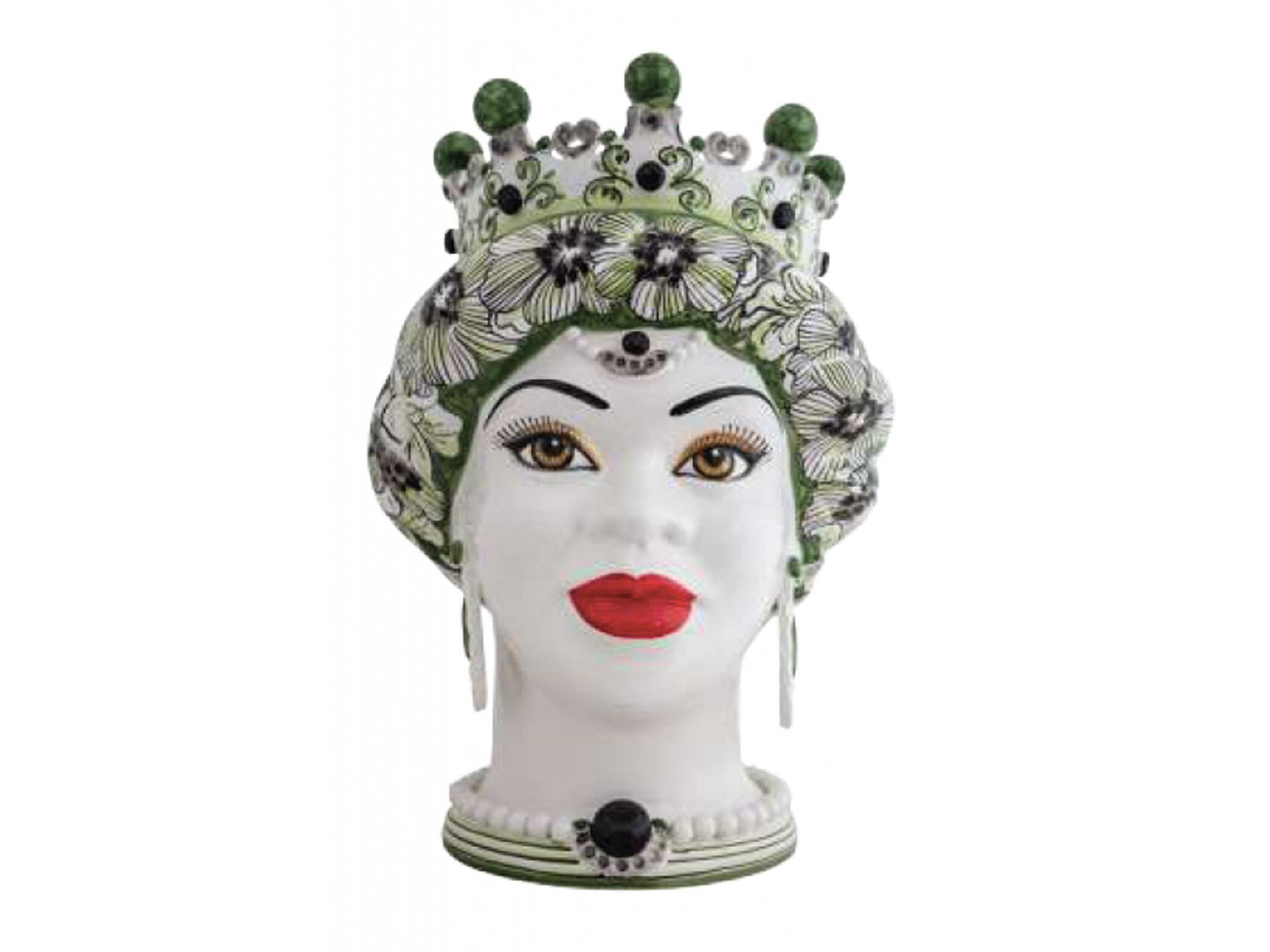 Терракотовая голова Мавра Mosche Bianche головы Моро ARCH-00011966