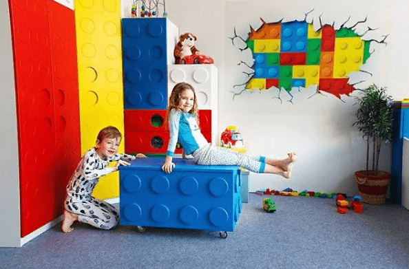 Ящик для игрушек крашеный "Леголенд" МАНДАРИН ЛЕГОЛЕНД 179565 Зеленый Santreyd  - Вид №5