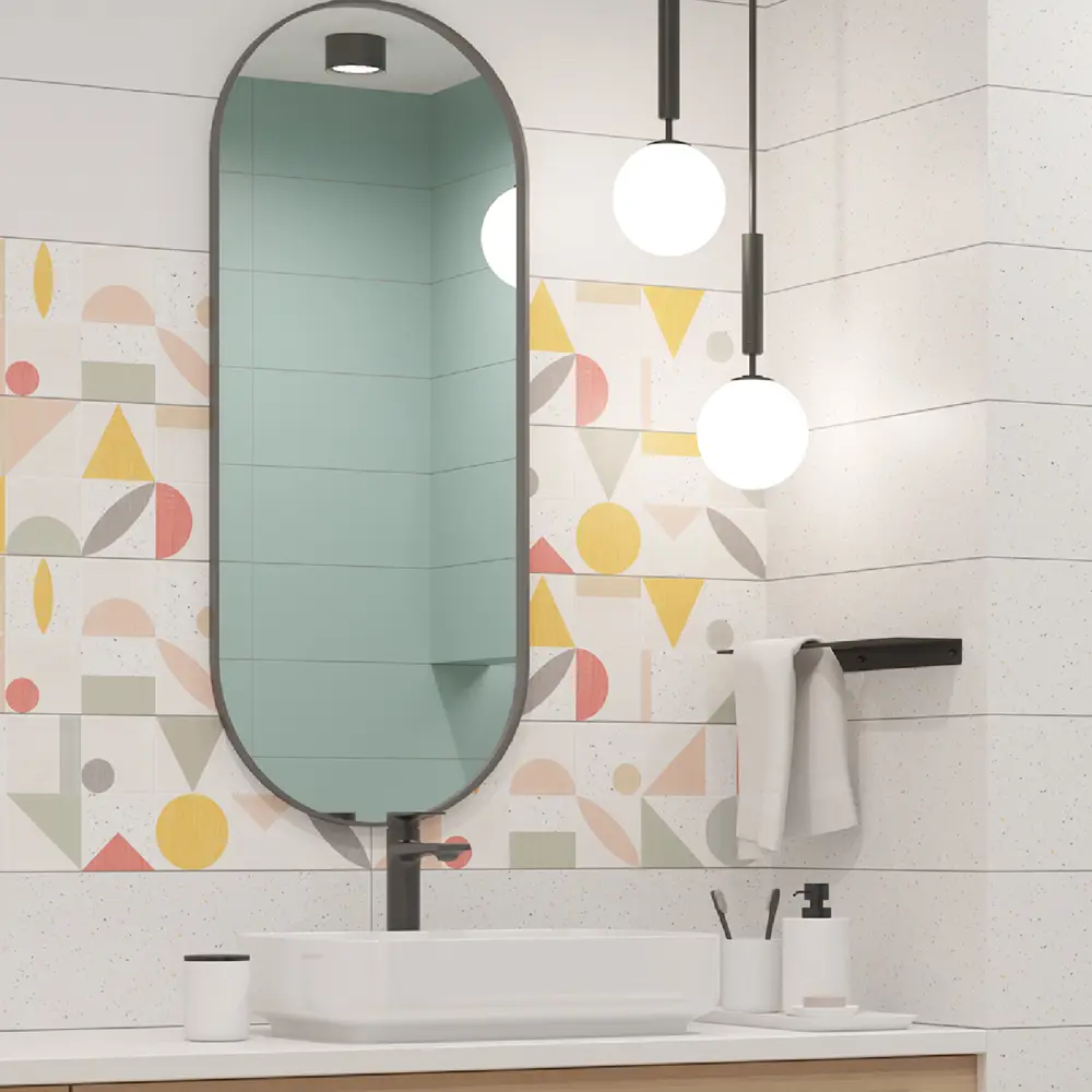 Плитка настенная LB Ceramics Юген Линдберг 20x60 см 0.84 м² матовая цвет разноцветный STLM-2170578