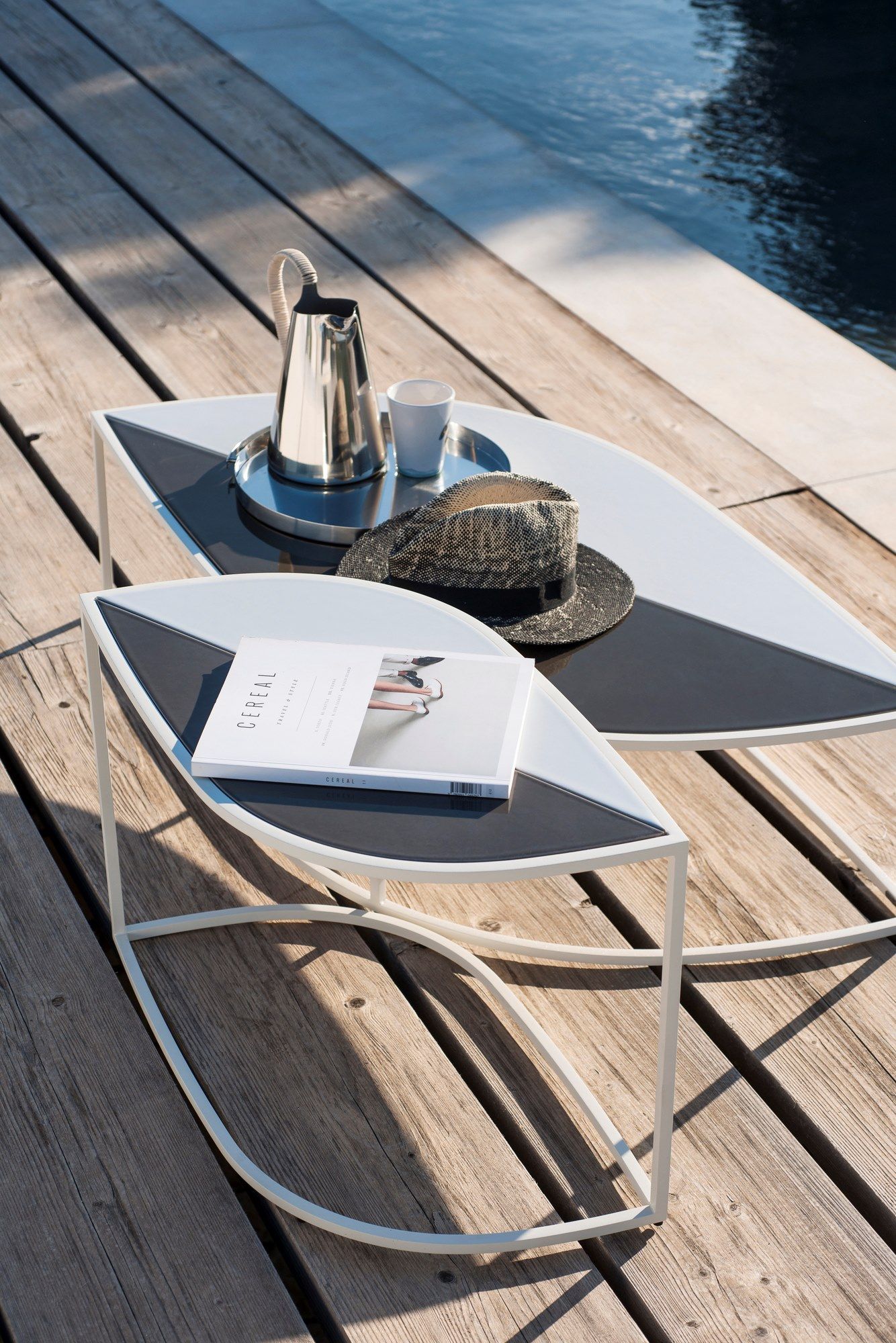 Высокий садовый стол из керамогранита RODA ARCH-00046226 - Вид №8