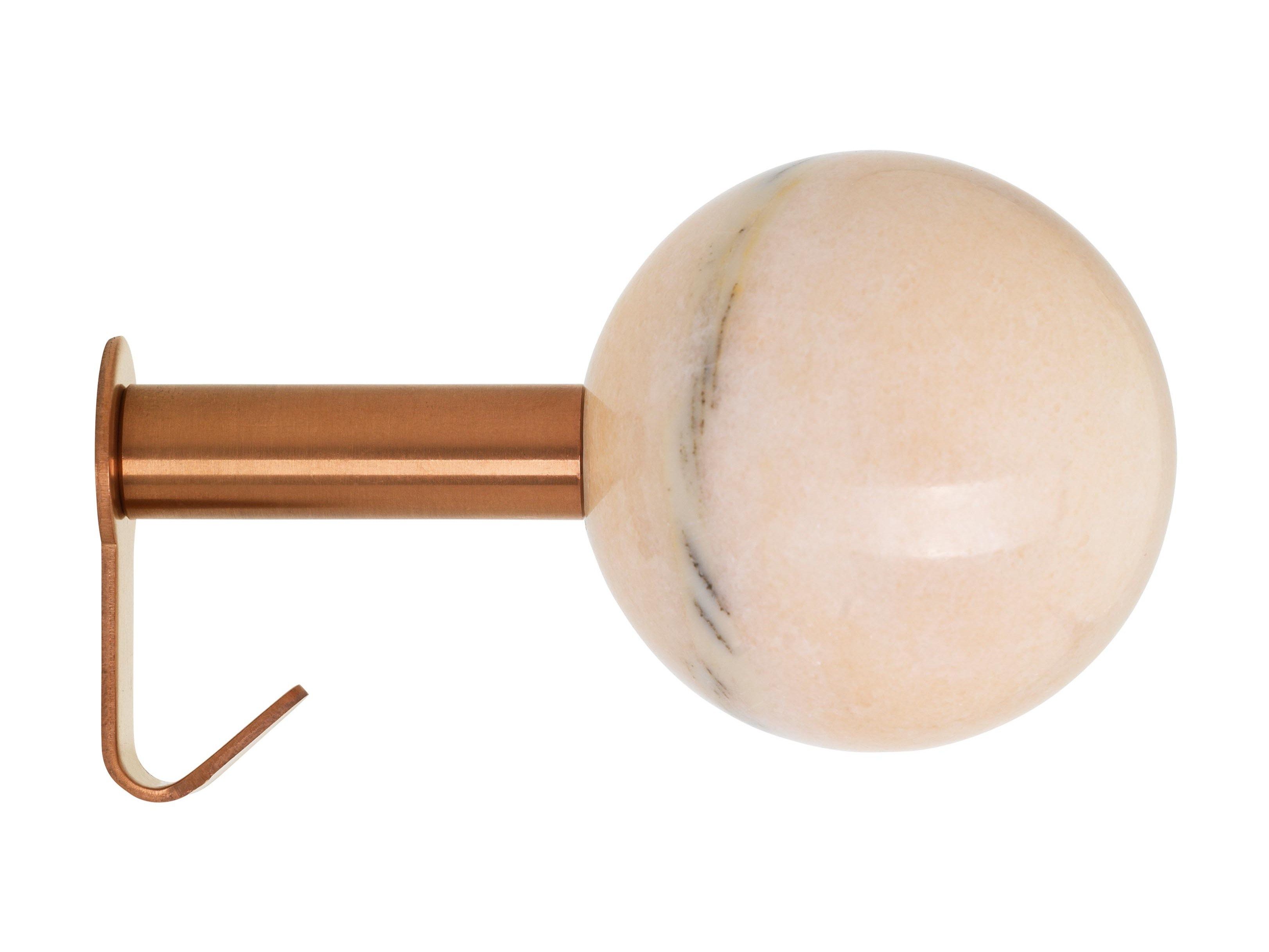 Розовая мраморная настенная вешалка Schonbuch DOTS STONE ARCH-00026080