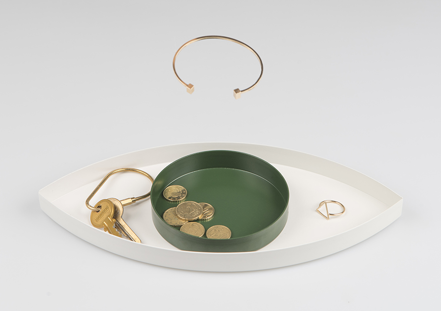 Органайзер для мелочей the eye белый-зеленый DOIY  253249 Зеленый  - Вид №6