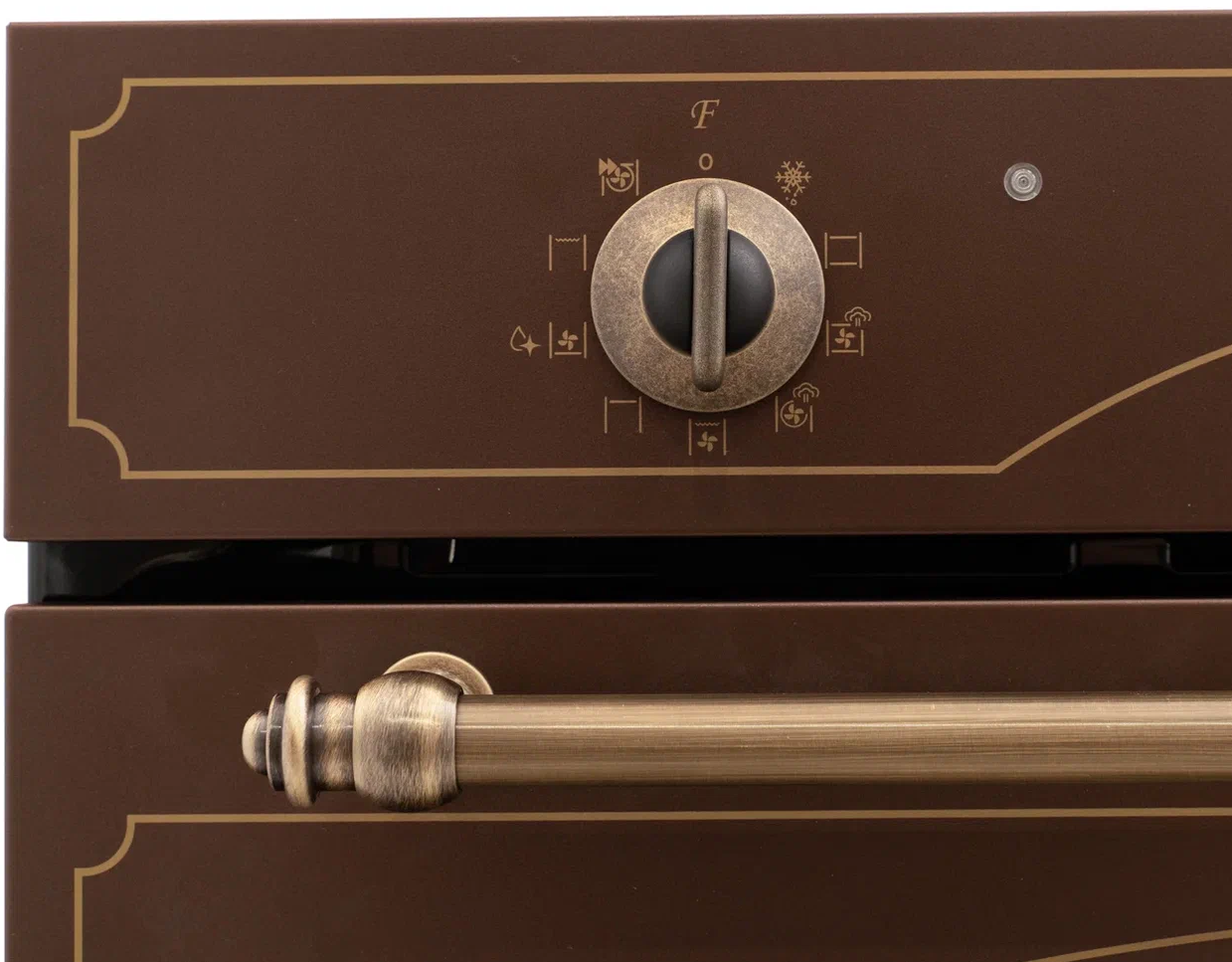 9020266 Электрический духовой шкаф DeLonghi CM 9L RO RUS коричневый STDN-0062340 - Вид №7