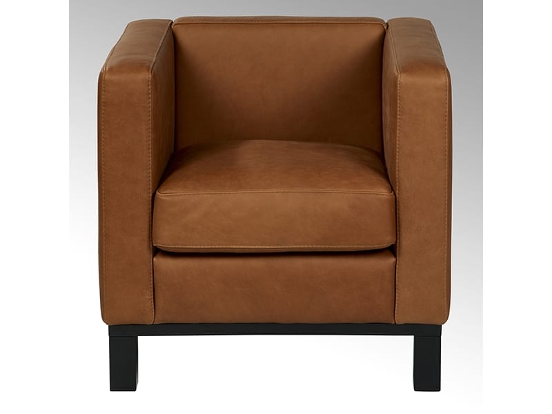 Кожаное кресло с подлокотниками LAMBERT BELLA ARCH-00138615 - Вид №1