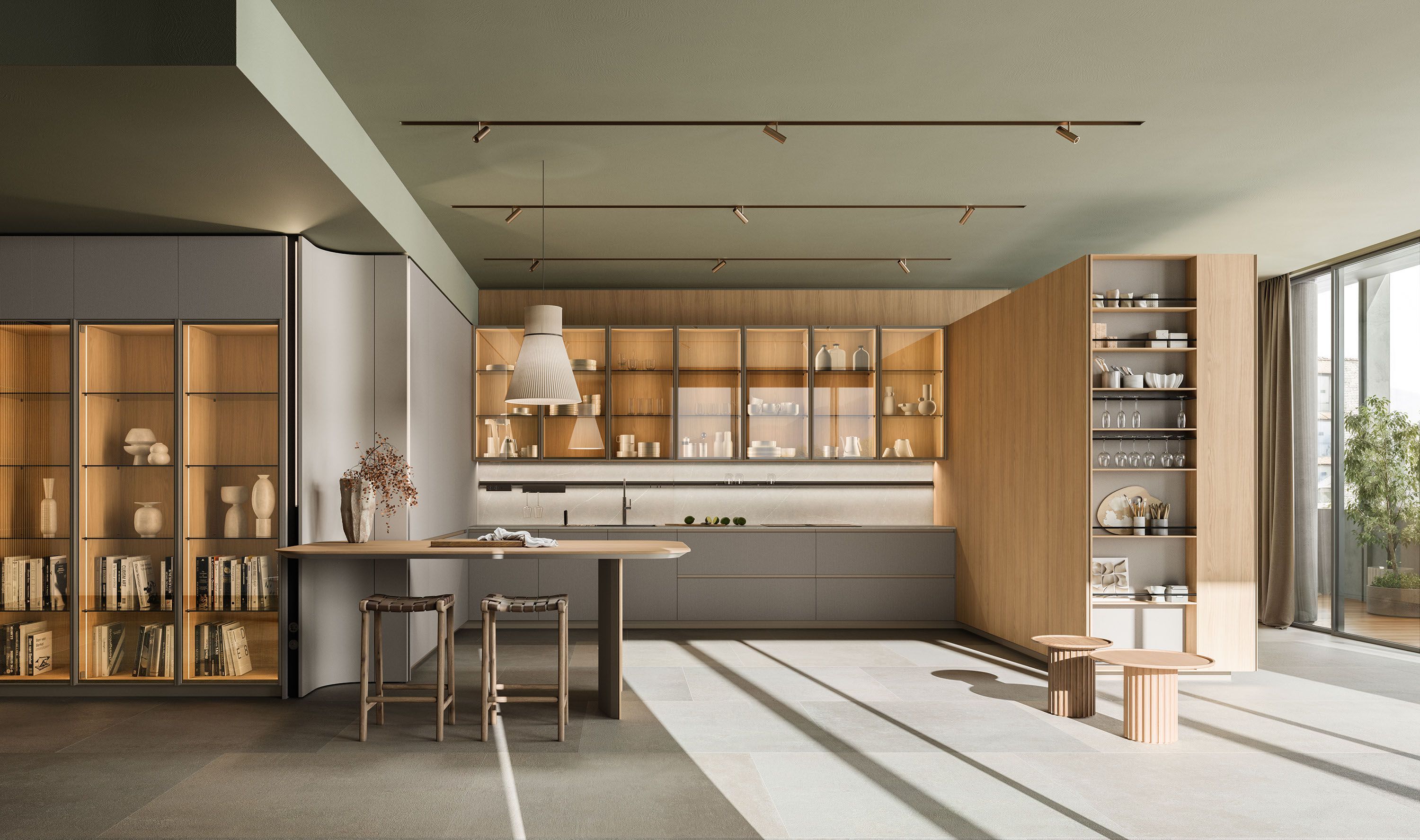 Линейная кухня Copatlife Life Projects ARCH-00023459 - Вид №2