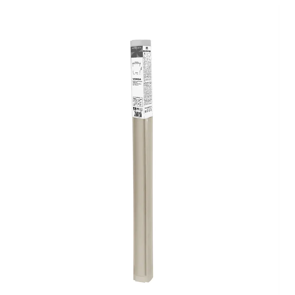 Штора рулонная блэкаут KREAFORTA Vorga 40x160 см серая STLM-2089947 - Вид №9