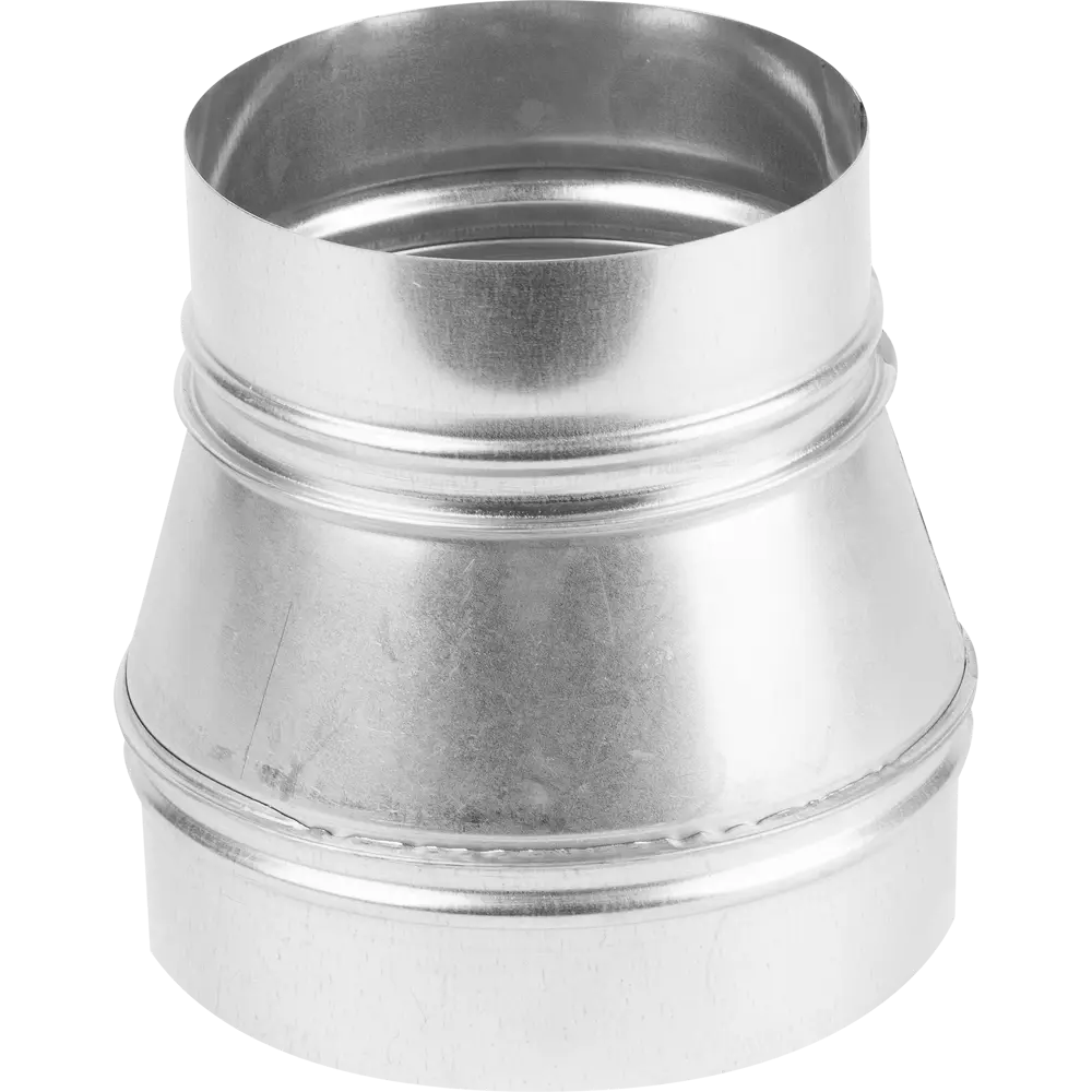 Переходник для круглых воздуховодов Ore D160/200 мм оцинкованный металл STLM-2153313 - Вид №3