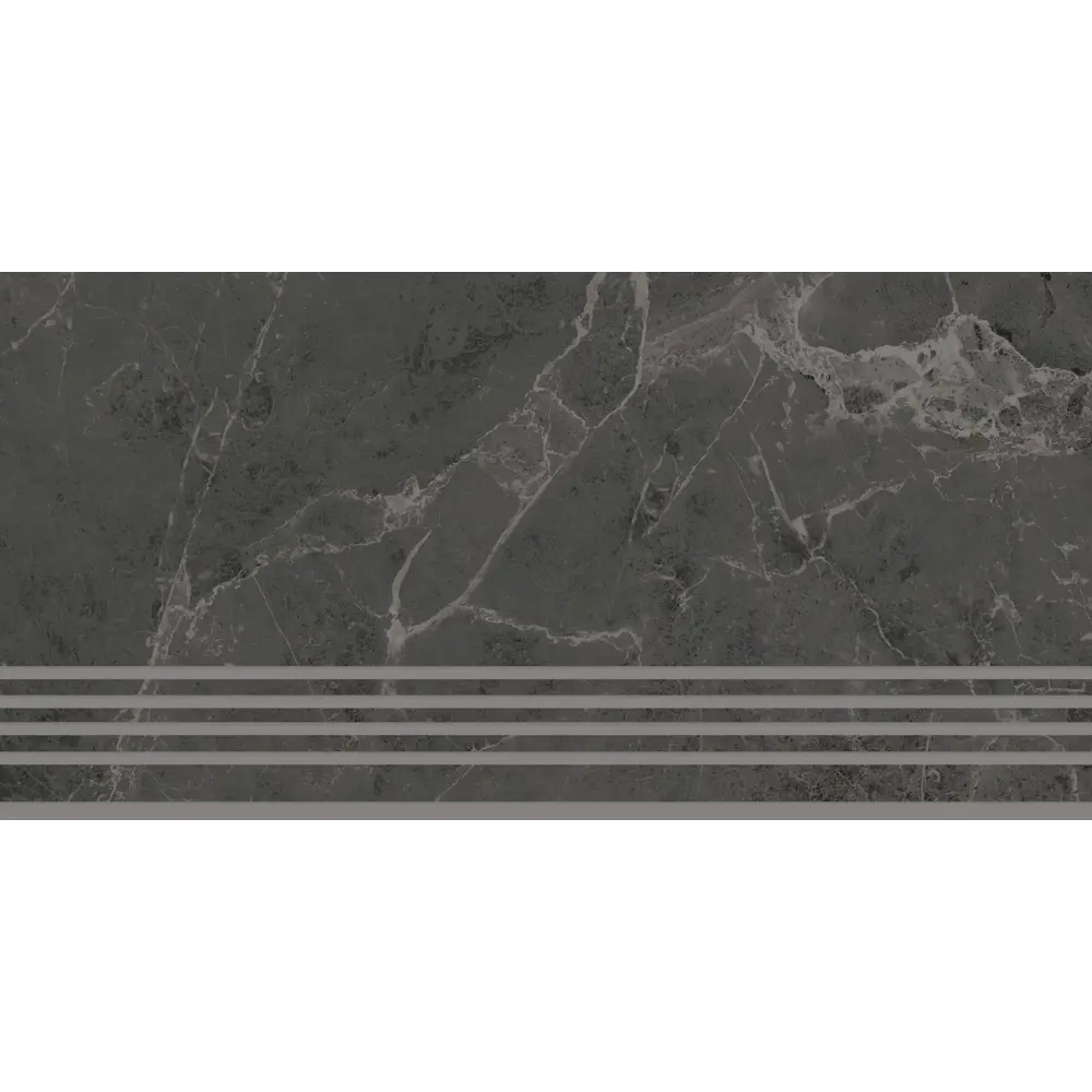 Керамогранитная ступенька Kerama Marazzi Лоди 30×60 см черный 89432258 STLM-1584475