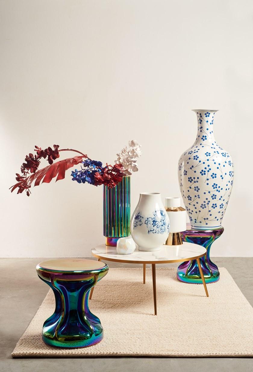 Pols Potten Низкий журнальный столик из нержавеющей стали  300-070-029  - Вид №2