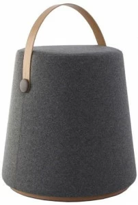 Heavens Пуф из круглой ткани с обивкой Eden