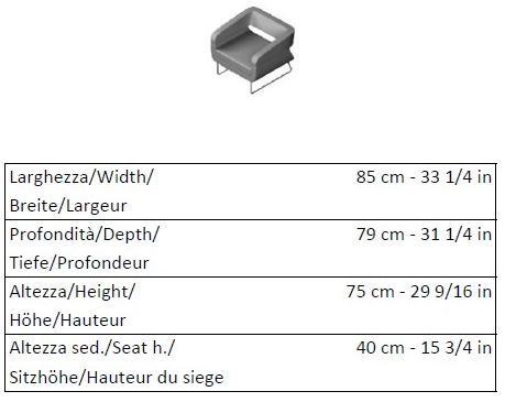 La Cividina Санное кресло с подлокотниками контрактное Matrix sun-id-1374249 - Вид №2